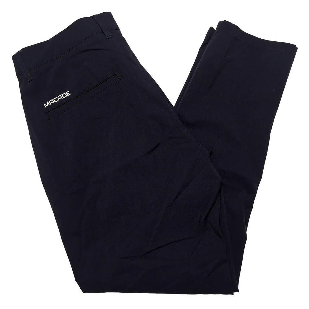 MACADE Golf Performance Pants Navy Blue ~ 32 x 27